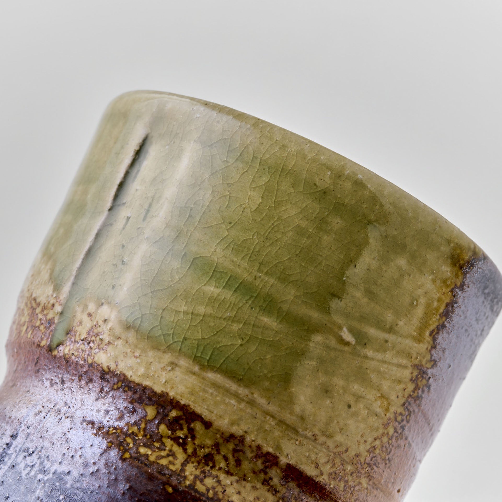 Ensemble de tasses à thé Yunomi en céramique Shigaraki de Shiga