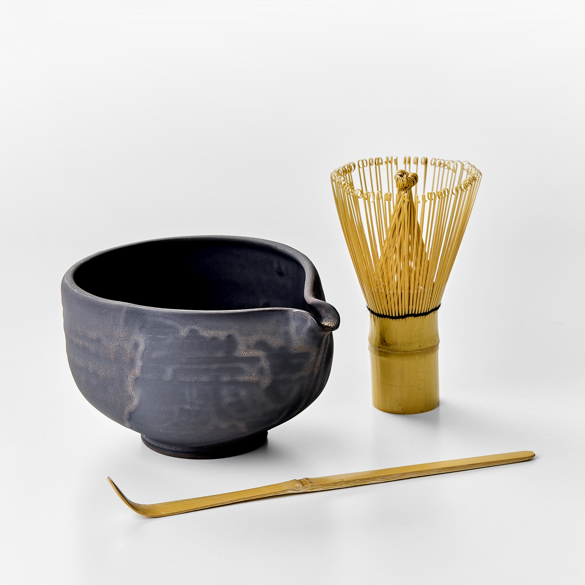 Ensemble de 3 bols à matcha (katakuchi)