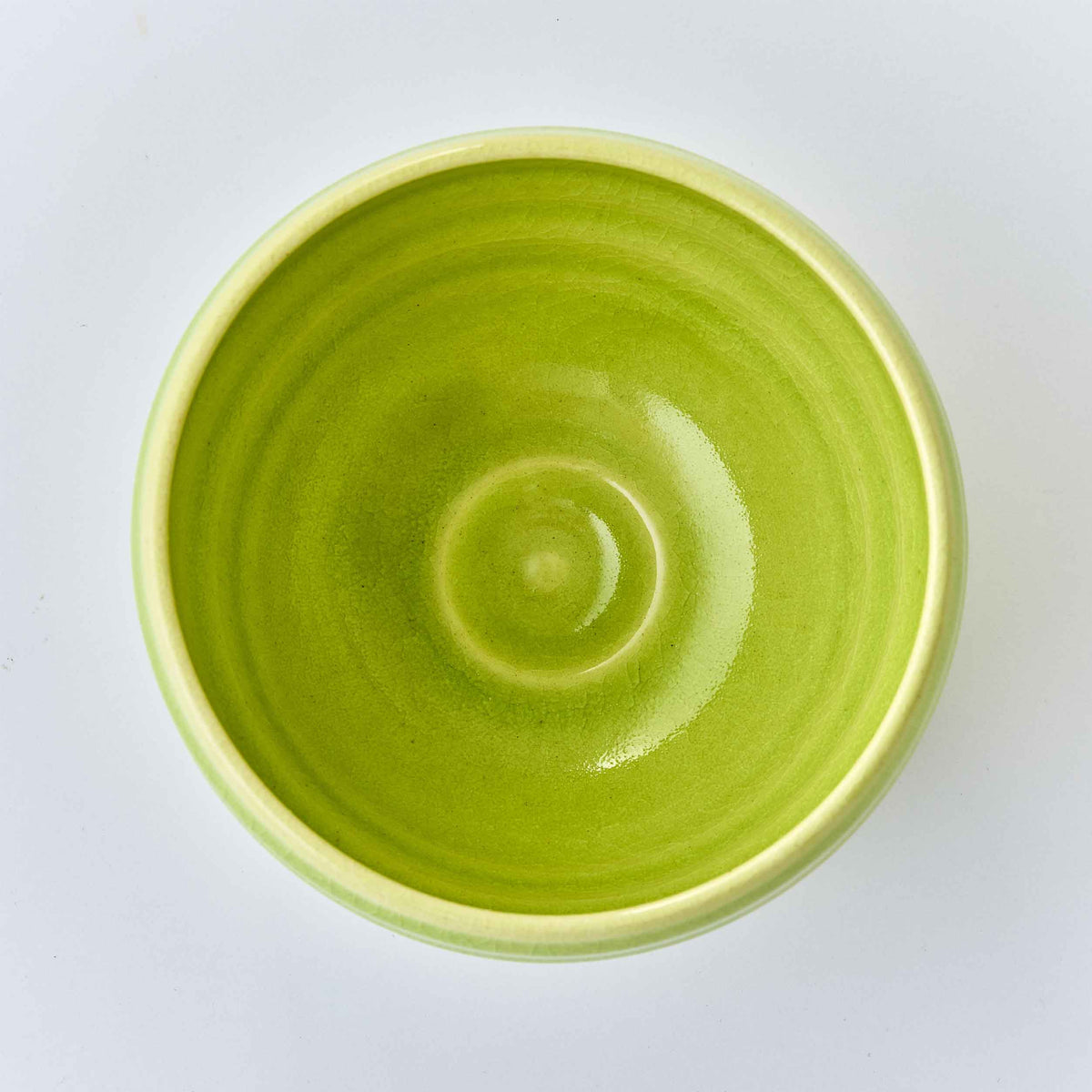 Ciotola per matcha (ceramica Kyōyaki-Kiyomizuyaki)