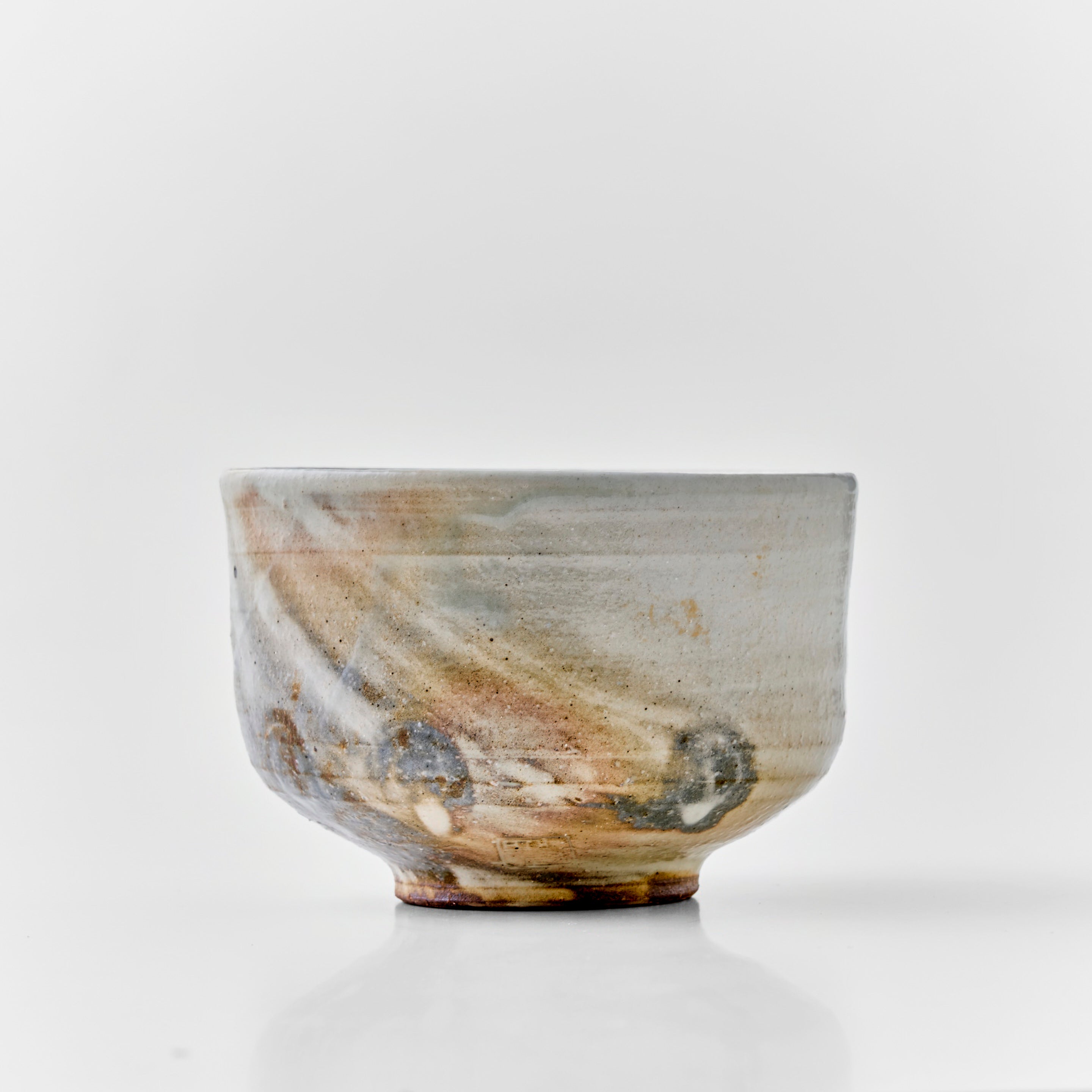 Set 3 Cawan Matcha Shigaraki dari Shiga
