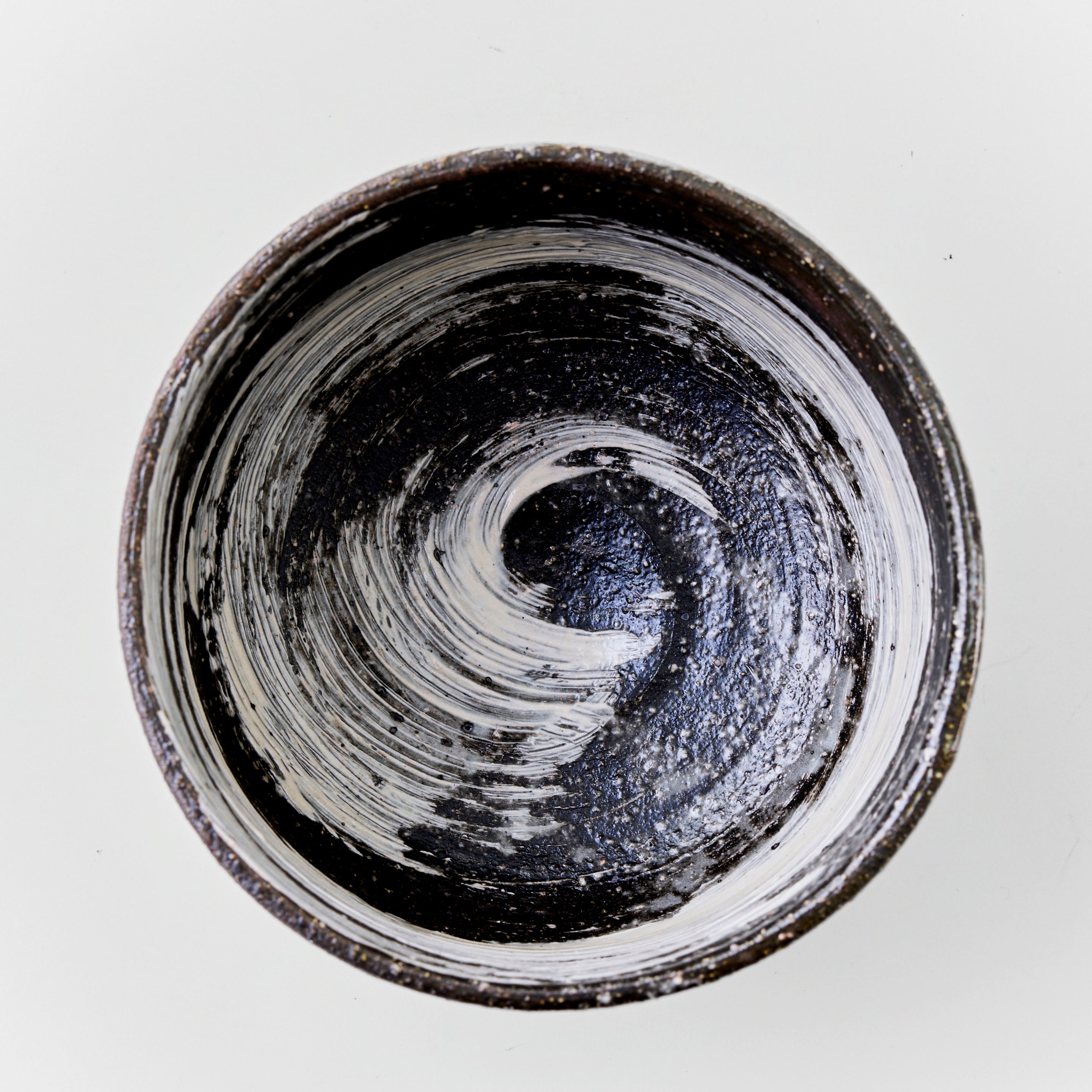 Set 3 Cawan Matcha Shigaraki dari Shiga